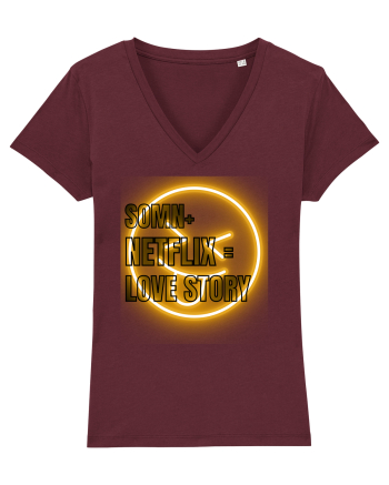 Somn+Netflix =love story  Burgundy