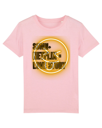 Somn+Netflix =love story  Cotton Pink