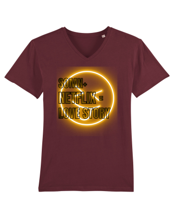 Somn+Netflix =love story  Burgundy