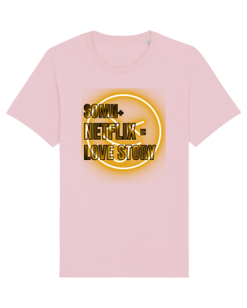 Somn+Netflix =love story  Cotton Pink