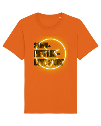Somn+Netflix =love story  Bright Orange