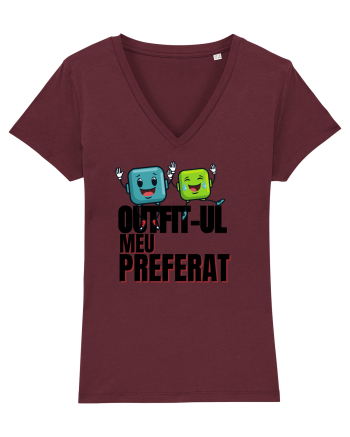 Outfit-ul meu preferat  Burgundy