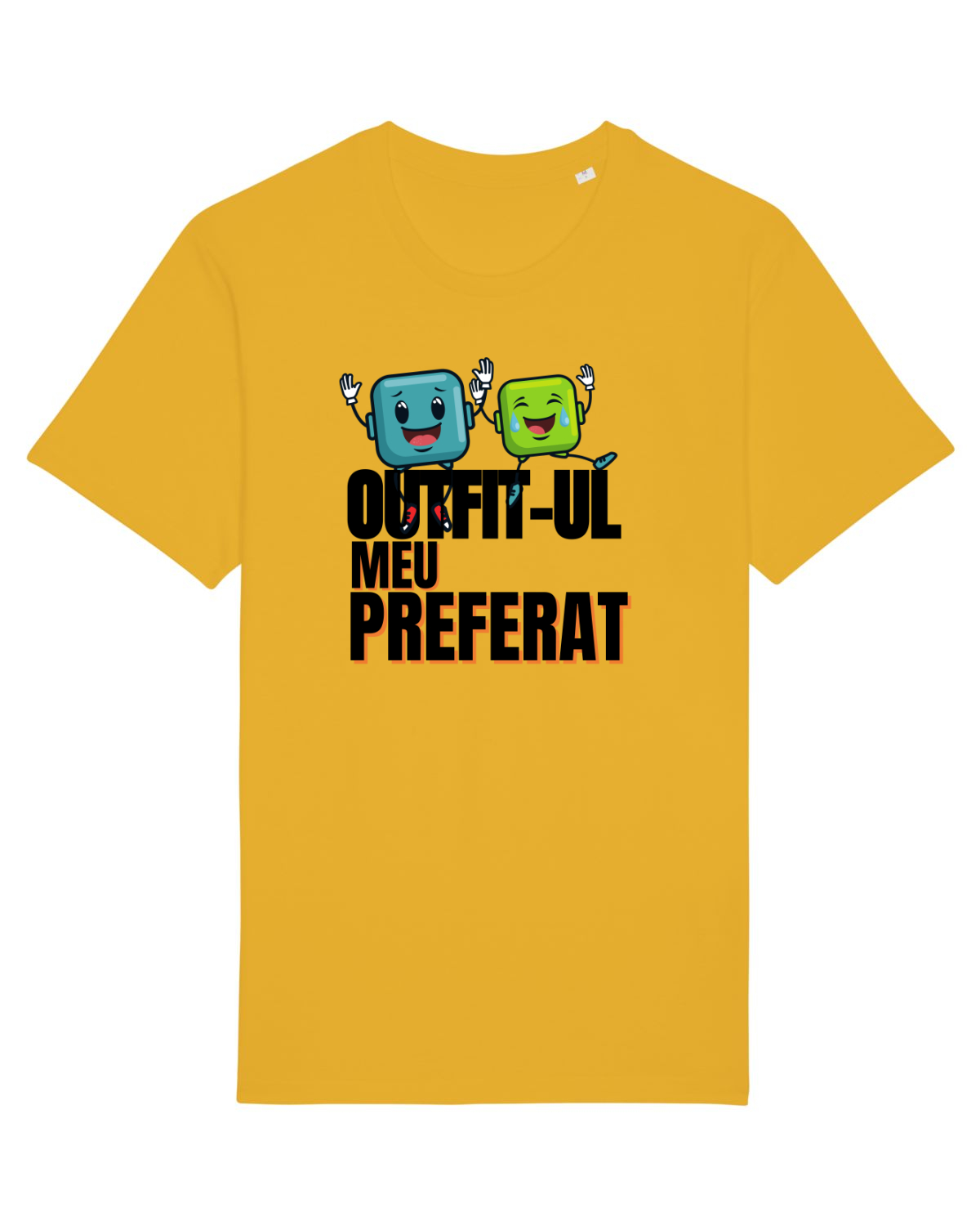 Tricou mânecă scurtă Unisex Rocker Spectra Yellow