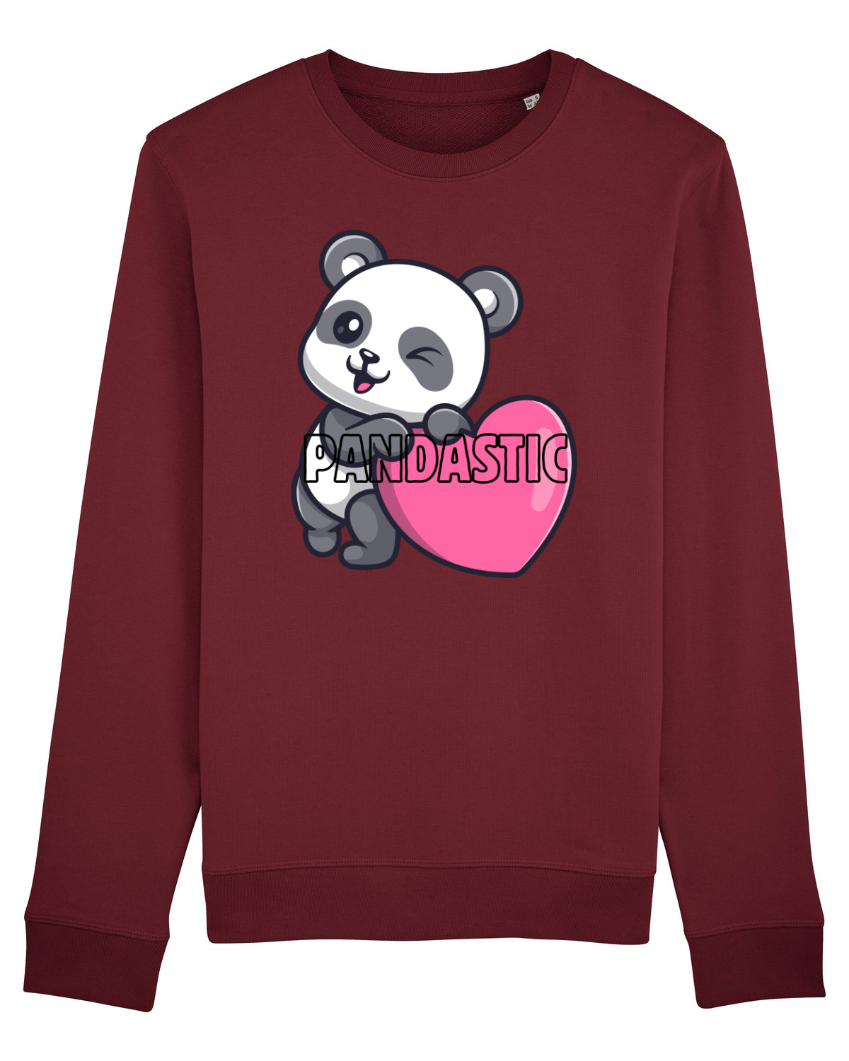 Bluză mânecă lungă Unisex Rise Burgundy