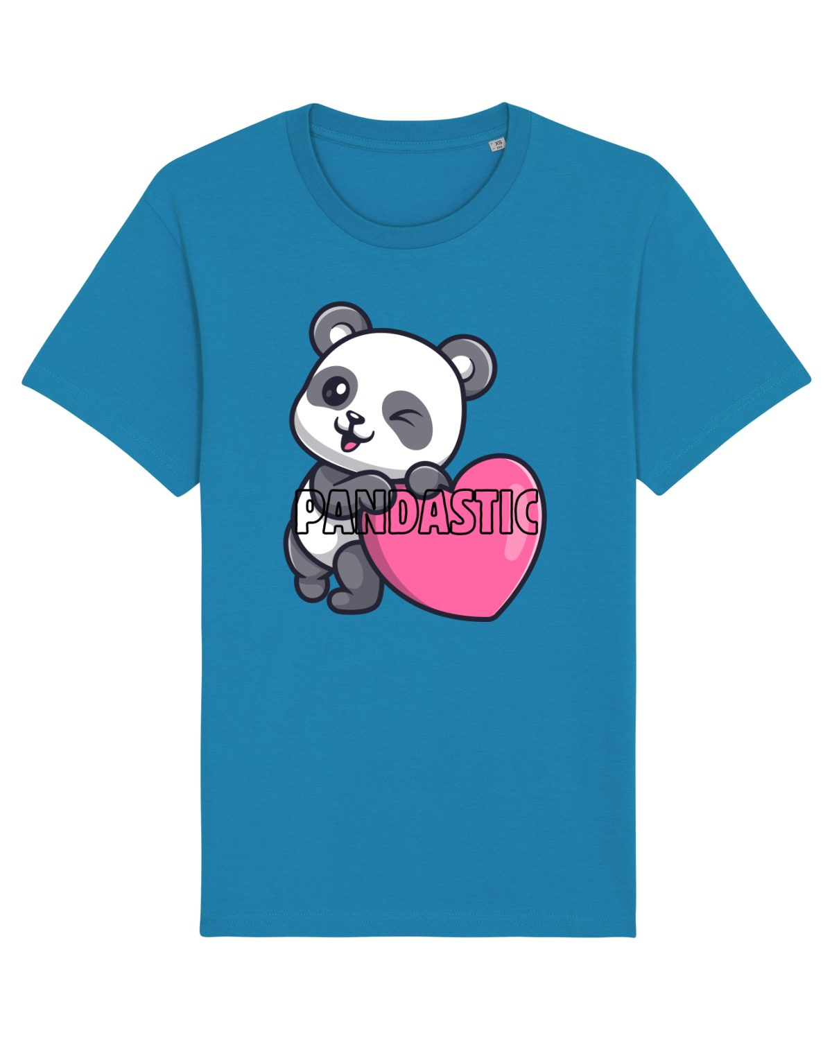Tricou mânecă scurtă Unisex Rocker Azur