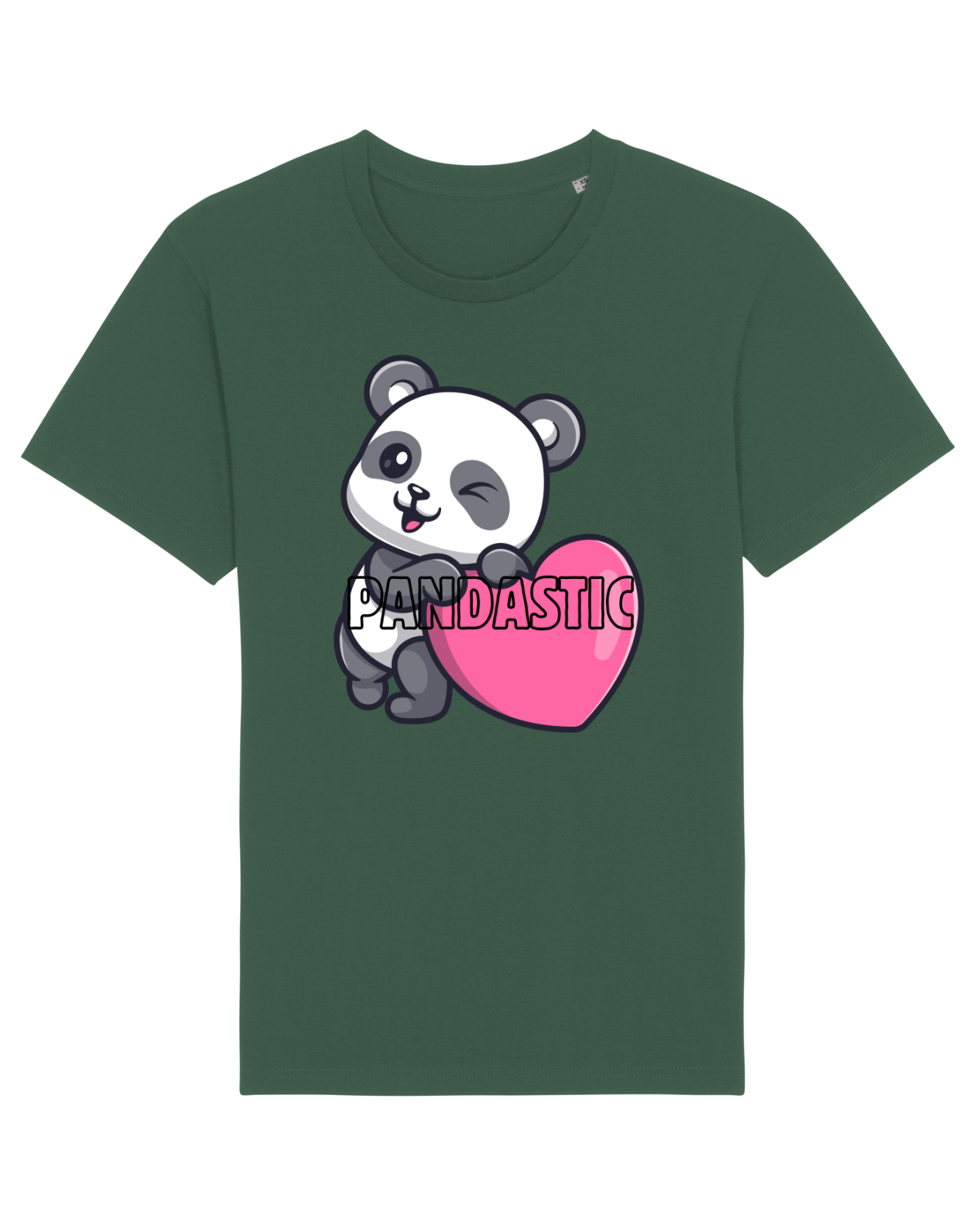 Tricou mânecă scurtă Unisex Rocker Bottle Green