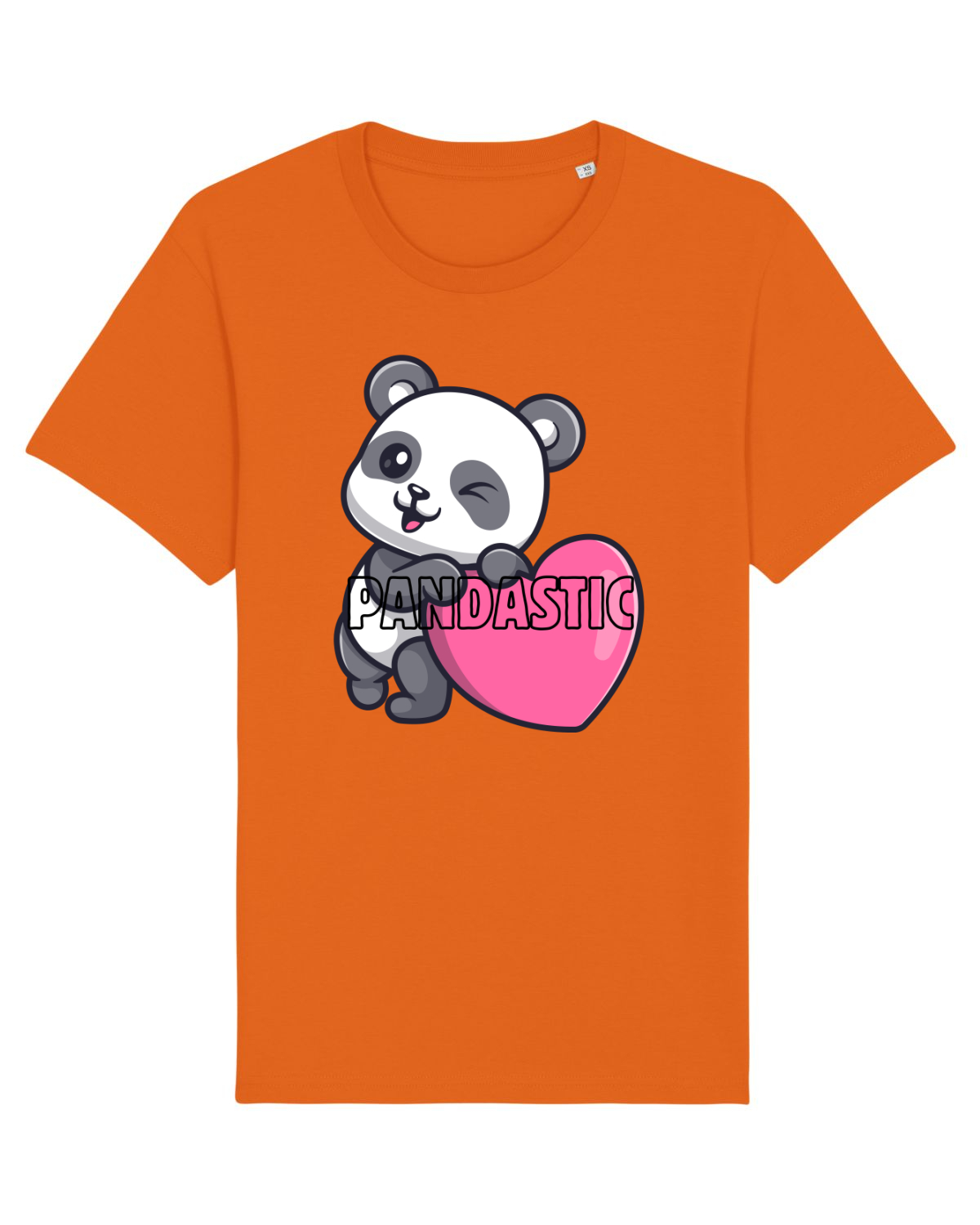 Tricou mânecă scurtă Unisex Rocker Bright Orange