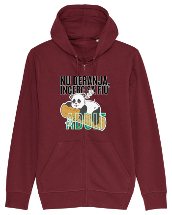 Nu deranja, încerc sa fiu Adult Burgundy