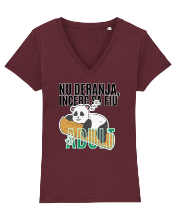 Nu deranja, încerc sa fiu Adult Burgundy