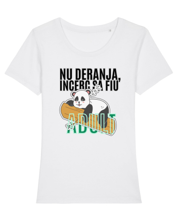 Nu deranja, încerc sa fiu Adult White