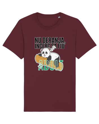 Nu deranja, încerc sa fiu Adult Burgundy