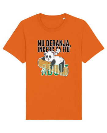 Nu deranja, încerc sa fiu Adult Bright Orange