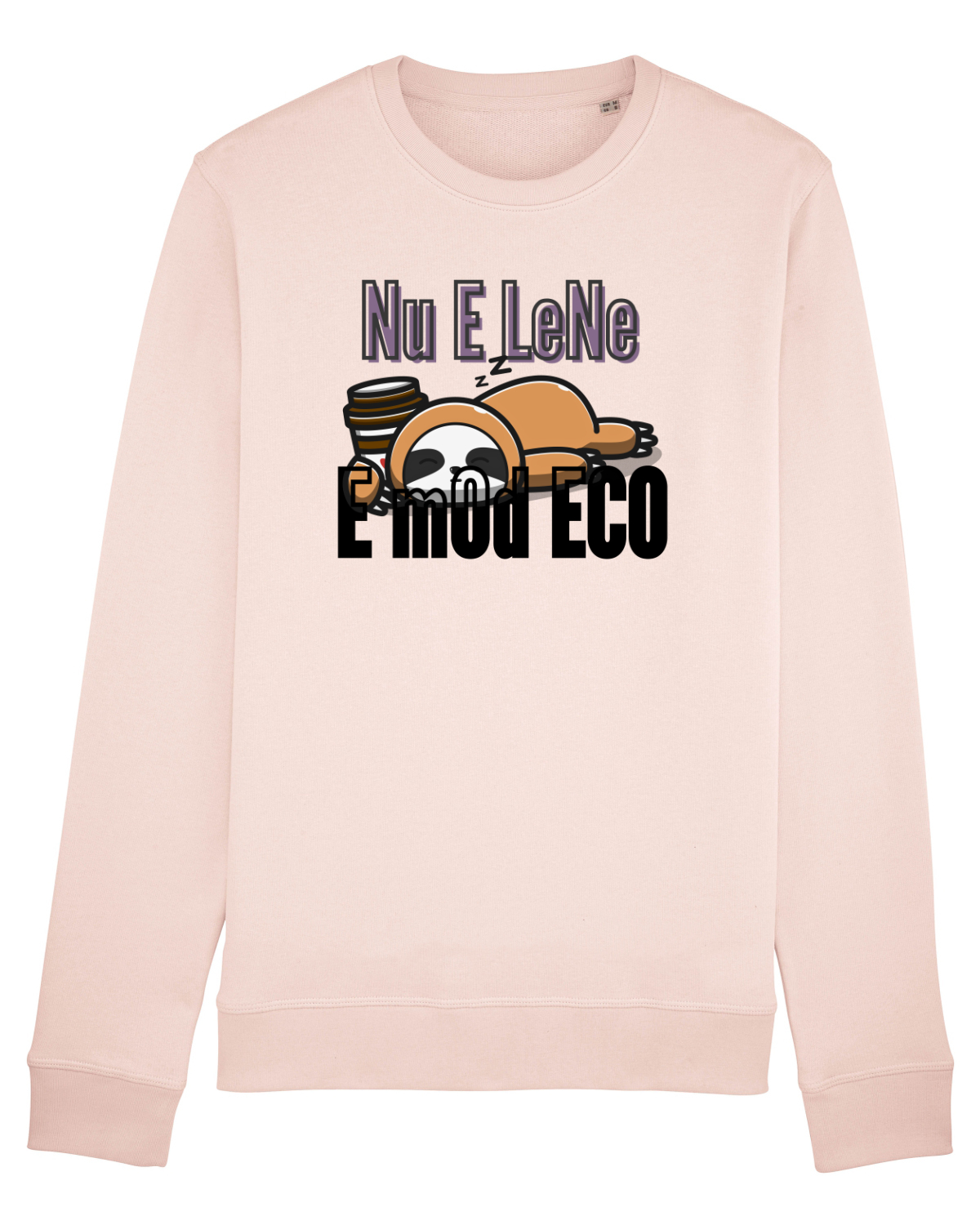 Bluză mânecă lungă Unisex Rise Candy Pink