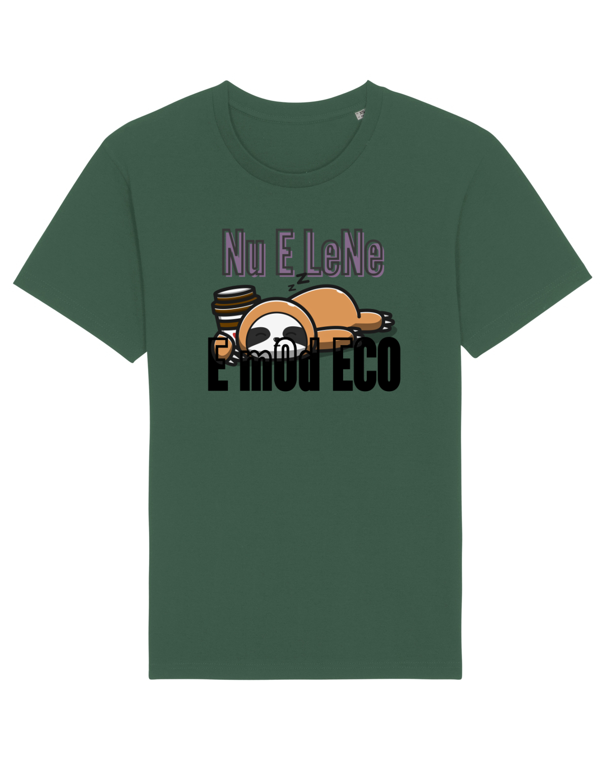 Tricou mânecă scurtă Unisex Rocker Bottle Green