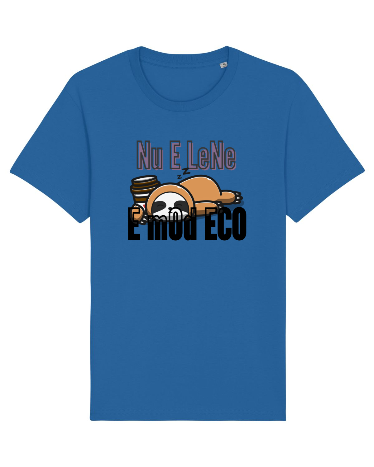 Tricou mânecă scurtă Unisex Rocker Royal Blue