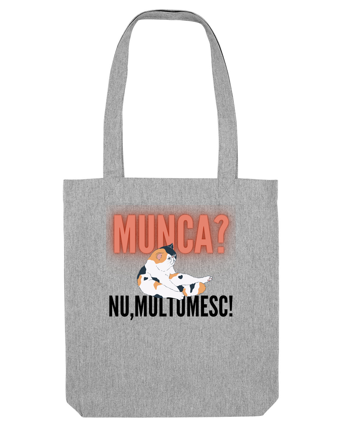 Sacoșă textilă Heather Grey