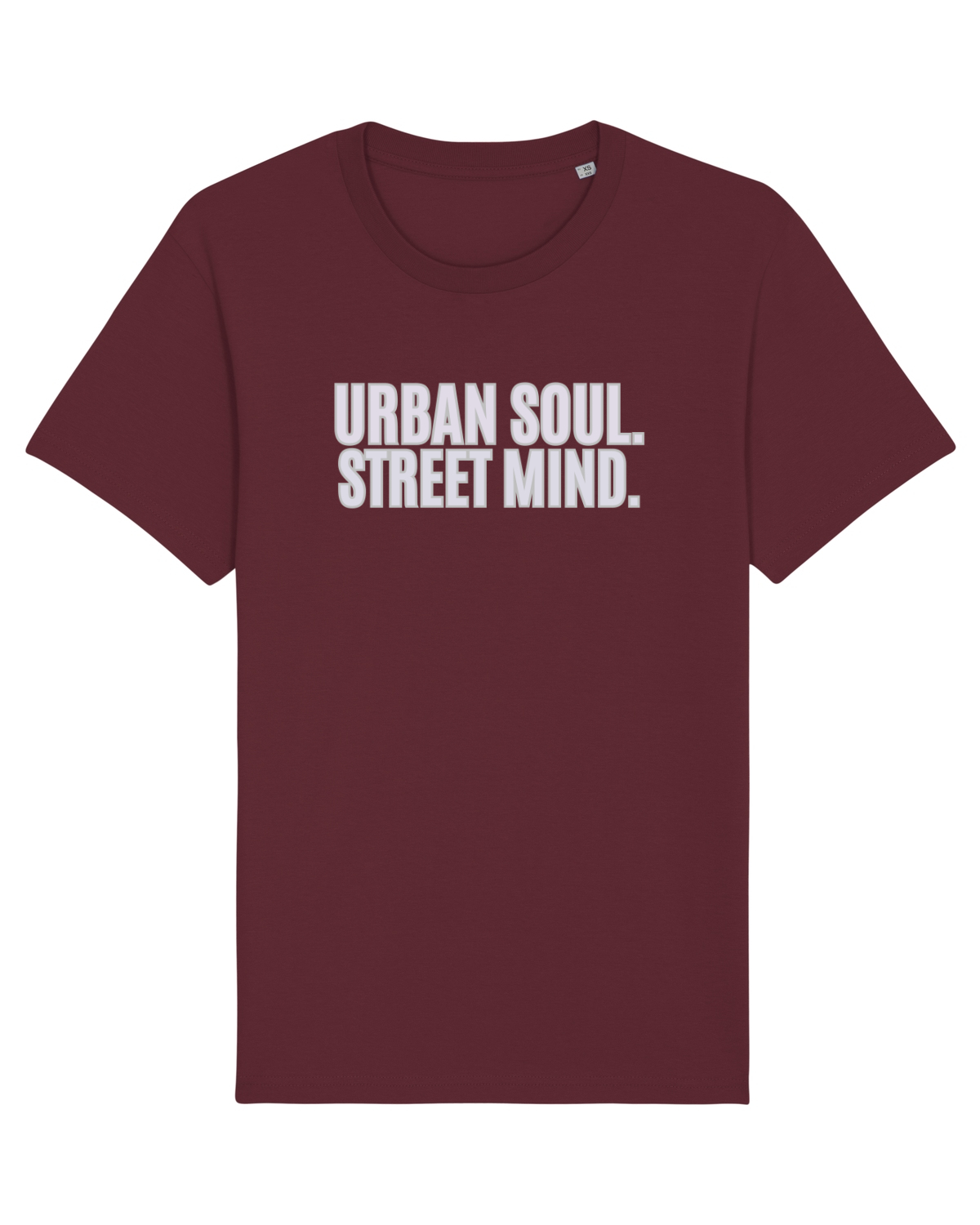 Tricou mânecă scurtă Unisex Rocker Burgundy
