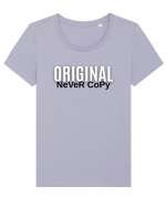 Original never copy Tricou mânecă scurtă guler larg fitted Damă Expresser