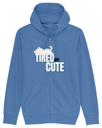 Tired but cute  Bright Blue