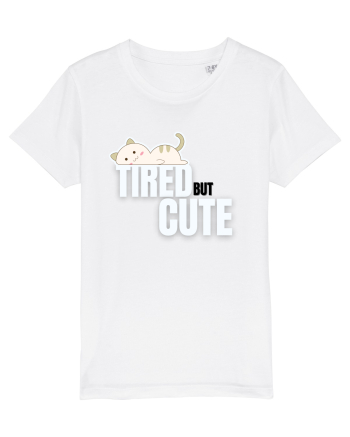 Tired but cute  White