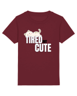 Tired but cute  Tricou mânecă scurtă  Copii Mini Creator