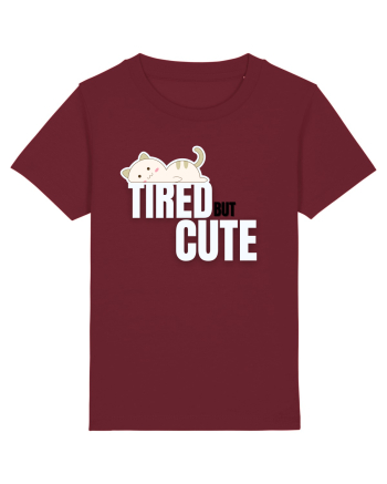Tired but cute  Burgundy