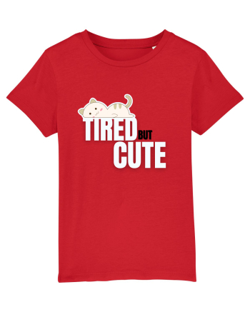 Tired but cute  Red