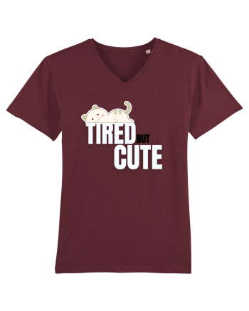 Tired but cute  Burgundy