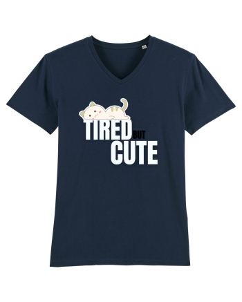 Tired but cute  French Navy