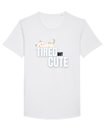 Tired but cute  White