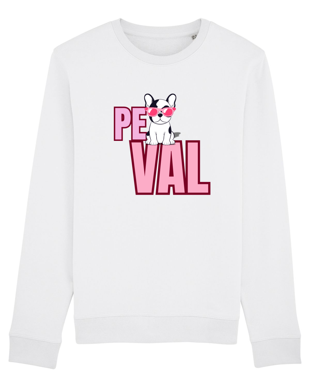 Bluză mânecă lungă Unisex Rise White