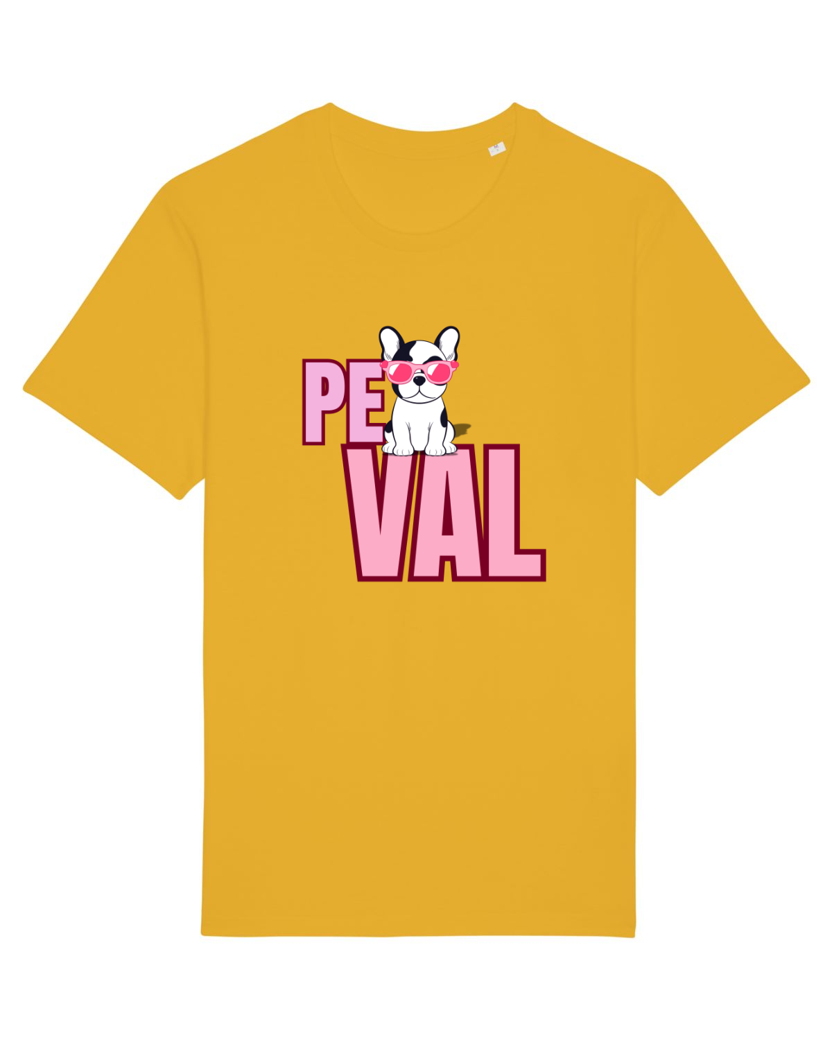 Tricou mânecă scurtă Unisex Rocker Spectra Yellow