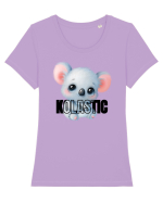 Kolastic  Tricou mânecă scurtă guler larg fitted Damă Expresser