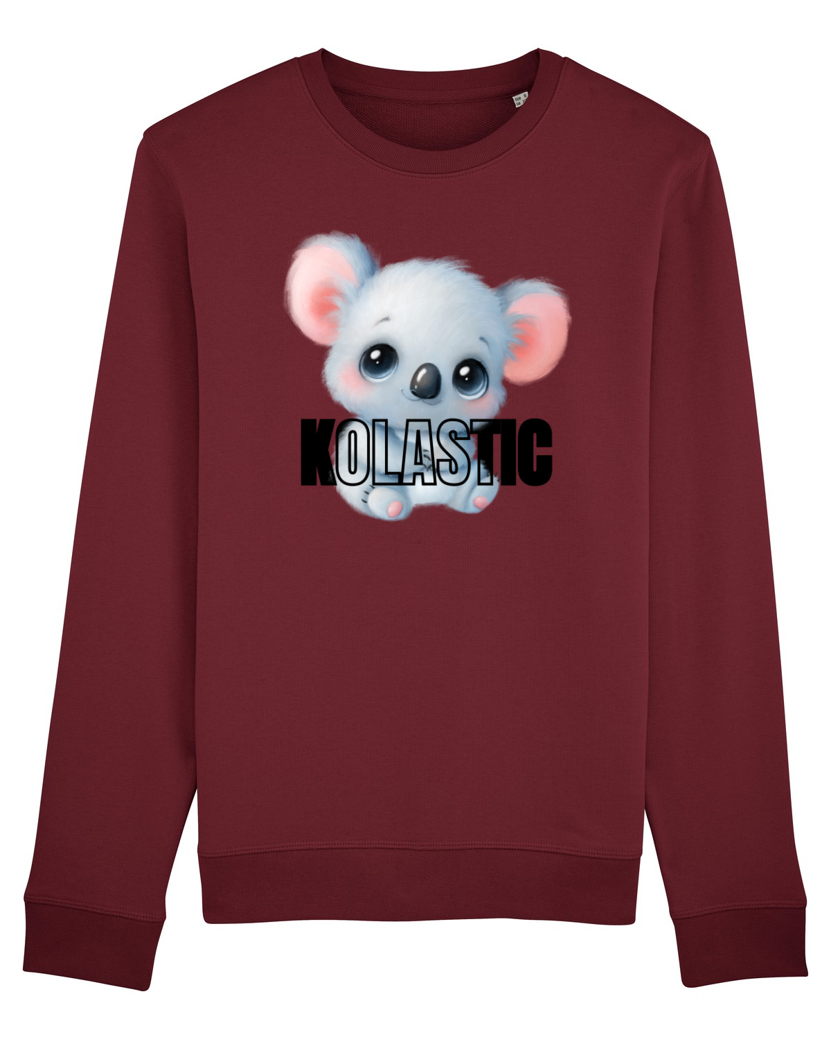 Bluză mânecă lungă Unisex Rise Burgundy