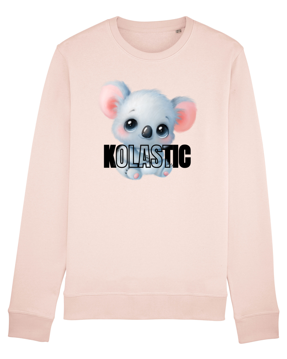 Bluză mânecă lungă Unisex Rise Candy Pink