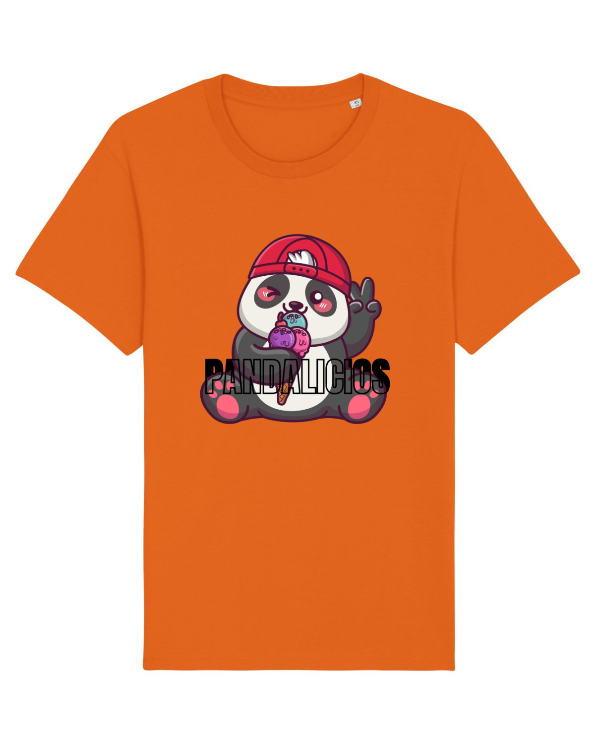 Tricou mânecă scurtă Unisex Rocker Bright Orange