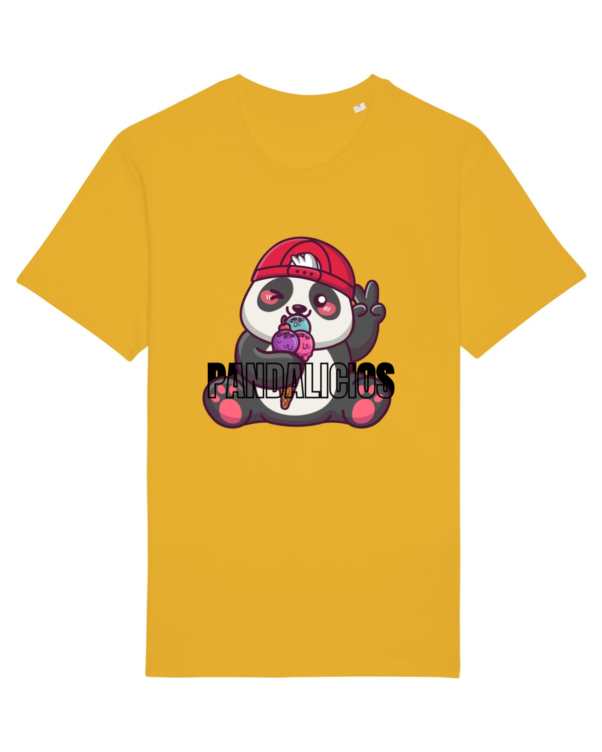 Tricou mânecă scurtă Unisex Rocker Spectra Yellow