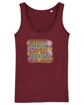 Create.Inspire.Repeat Burgundy