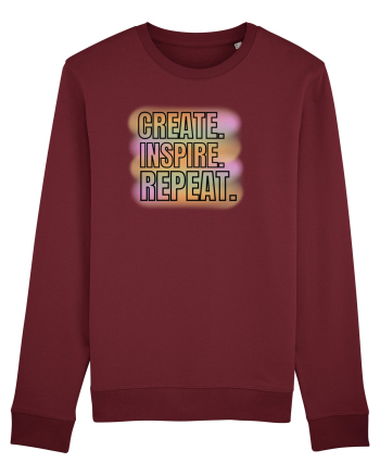 Create.Inspire.Repeat Burgundy
