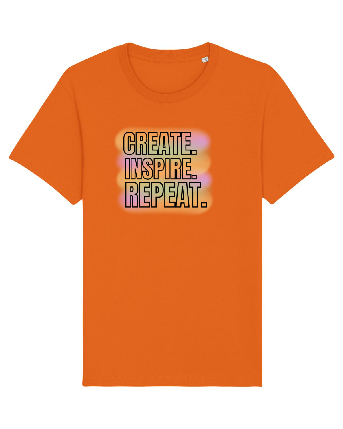 Tricou mânecă scurtă Unisex Rocker Bright Orange