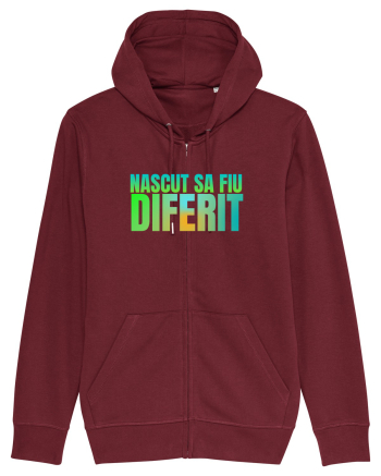 Nascut sa fiu diferit  Burgundy