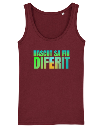 Nascut sa fiu diferit  Burgundy