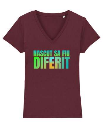 Nascut sa fiu diferit  Burgundy