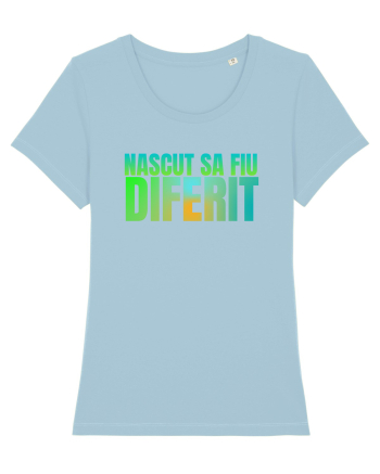 Nascut sa fiu diferit  Sky Blue