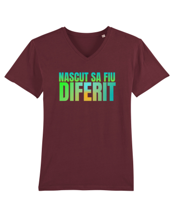 Nascut sa fiu diferit  Burgundy