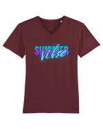 Summer vibse Tricou mânecă scurtă guler V Bărbat Presenter