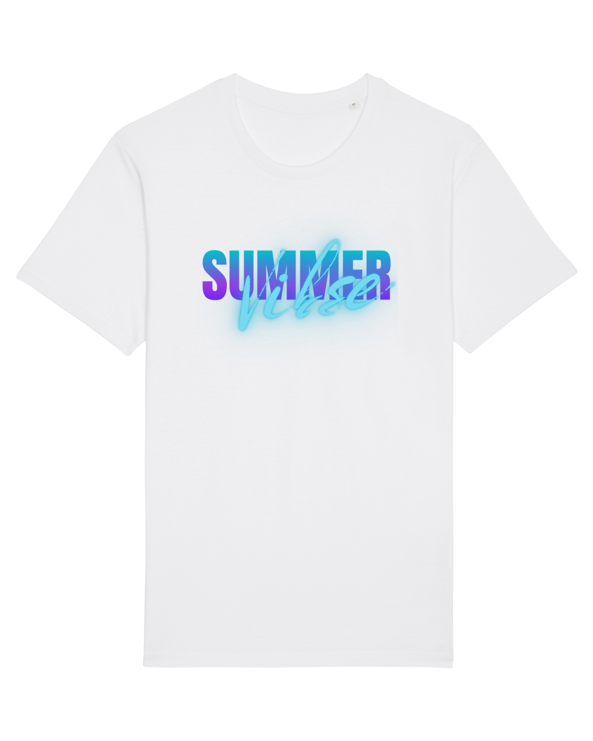 Tricou mânecă scurtă Unisex Rocker White