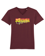 Summer vibse Tricou mânecă scurtă guler V Bărbat Presenter