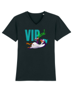 Vip local Tricou mânecă scurtă guler V Bărbat Presenter