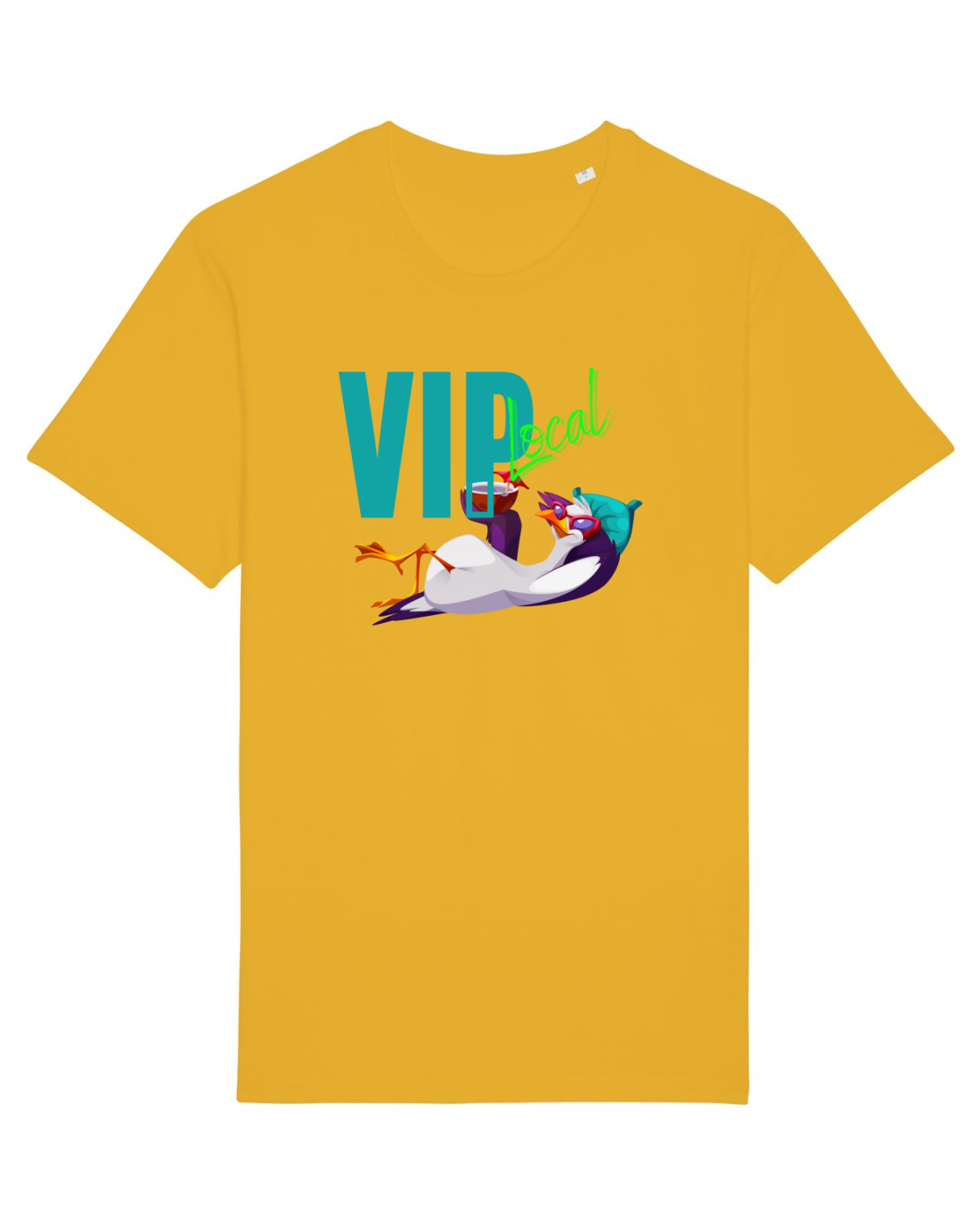 Tricou mânecă scurtă Unisex Rocker Spectra Yellow